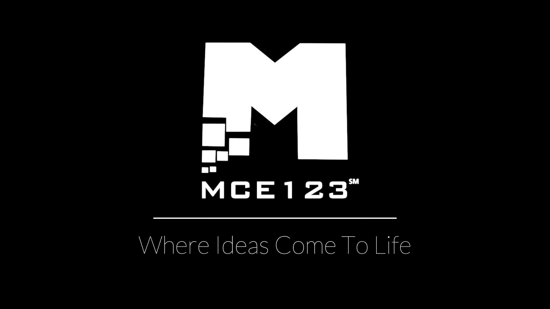 MCE123 Black and White Intro Video