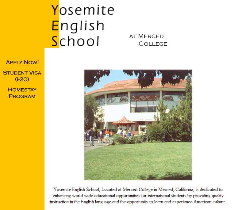 Yosemite English School at Merced College