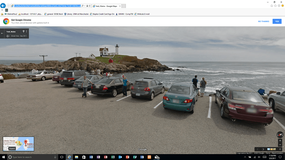 Patrick with Mom Featured on Google Maps